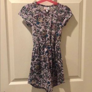Lularoe purple dress with pockets - size 4